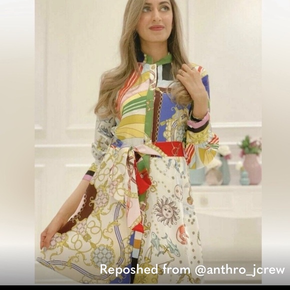 Zara Dresses & Skirts - Zara Multicolor Long Sleeve Dress